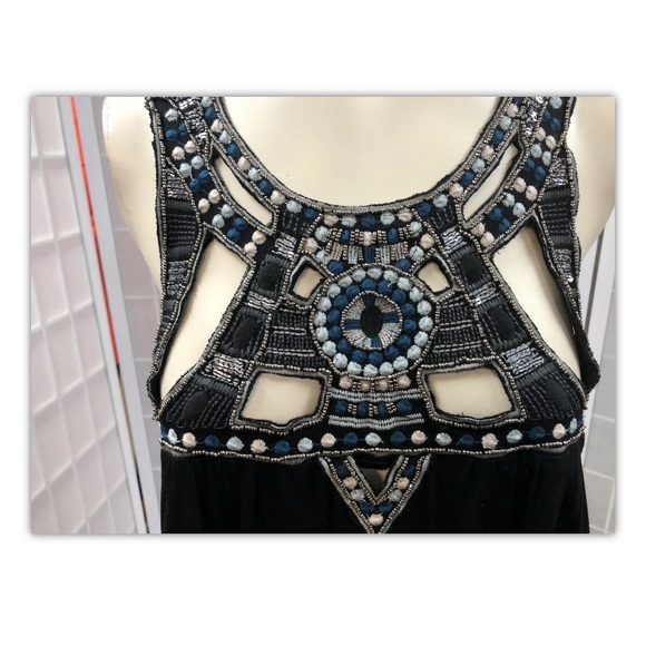 Havana,blouse,black,decorated, embroidered,sizeS.: - Picture 5 of 11